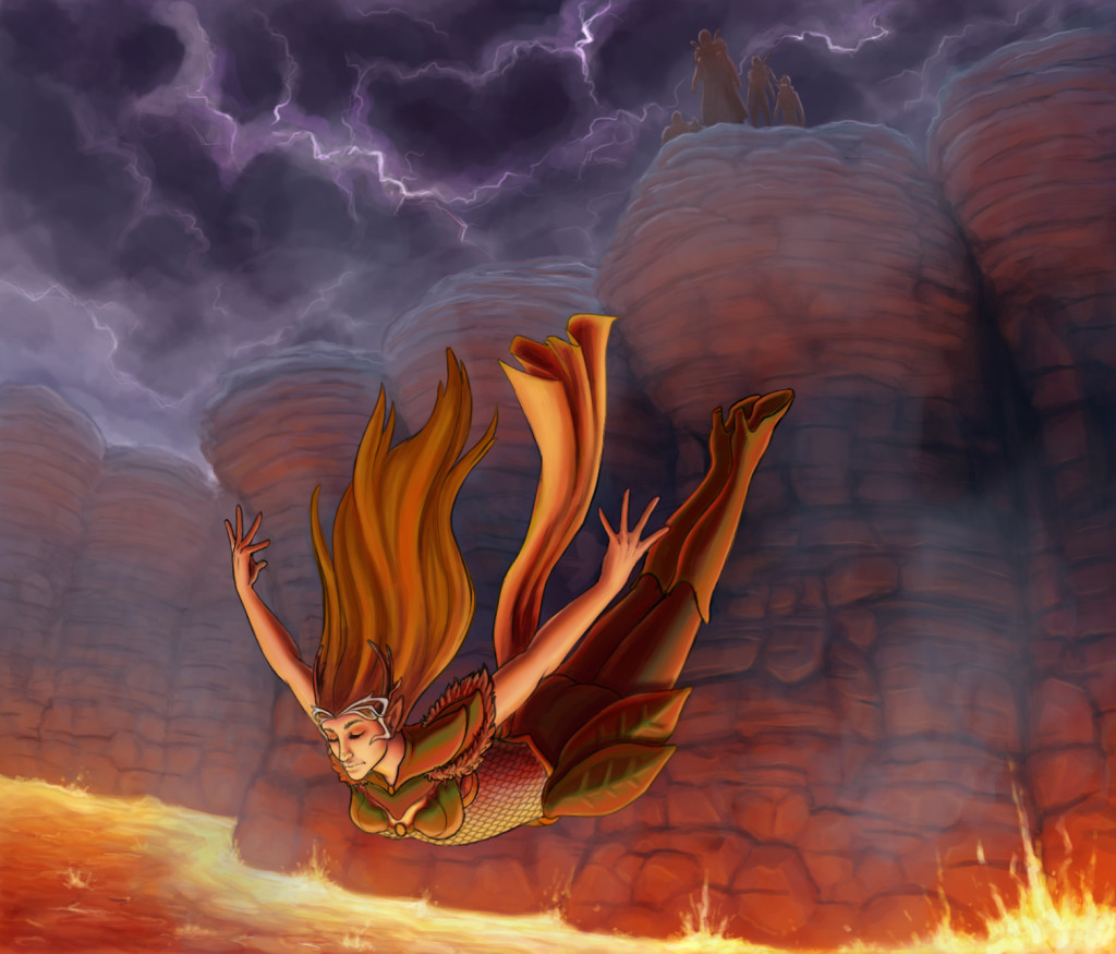 Critical Role-Keyleth fall